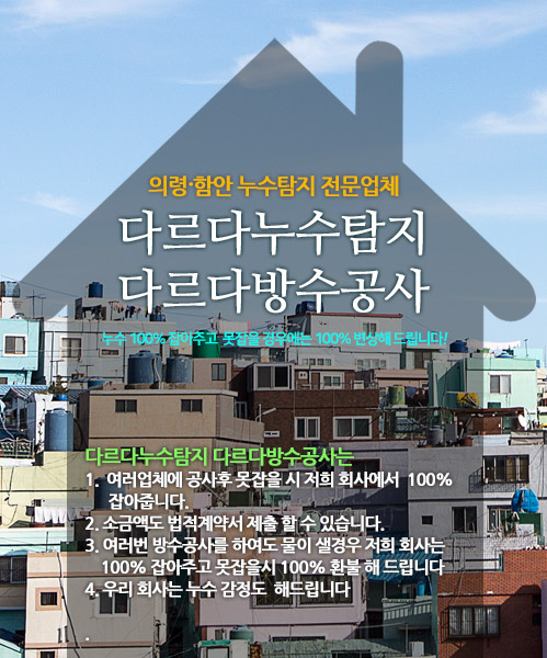 다르다누수탐지 다르다방수공사 모바일 비주얼 0